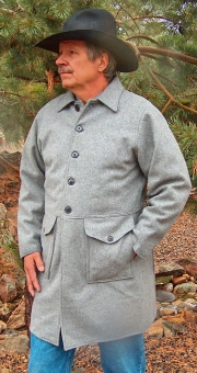 Spirit Horse Wool Coat - Range Coat Lined
